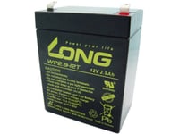 Long Wp2.9-12 Blybatteri 12 V 2.9 Ah Blyfleece (B X H X T) 79 X 107 X 56 Mm Fladstik 4,8 Mm Lav Selvafladning, Vedligeholdelsesfri