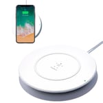 Belkin BoostUp Qi Wireless Charging Pad 7.5W - Trådlös Laddare - Vit