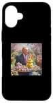 iPhone 16 Plus Trump Easter Bunny Eggs Funny Patriotic Easter Celebration Case