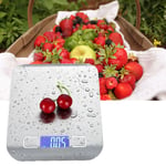 Stainless Steel Kitchen Scale Portable Household Food Fruit Electronic Scale SG