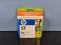 HP 57 Genuine Ink Cartridge C6656AE ABB 57 Tri Colour Inkjet Deskjet + More New