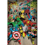 Marvel Comics (Here Come The Heroes) 61 x 91.5 cm Maxi Poster