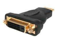 Startech.Com Hdmi Male To Dvi Female - Hdmi To Dvi-D Adapter - Bi-Directional - Dvi To Hdmi (Hdmidvimf) - Videokort - Dubbel Länk - Hdmi Hane Till Dvi-D Hona - Svart - För P/N: Dk31c3hdpd, Dk31c3hdpdue, Sv221huc4k, Sv231dhu34k6, Sv231hu34k6, Sv431hu