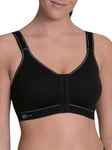 Anita Femme 5523-001 Soutien gorge de sport, Noir (Schwarz 001), 100B EU