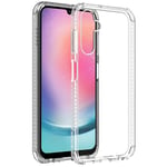 Muvit for France Coque Transparente Résistante aux Chutes de 3M pour Samsung Galaxy A25 5G. Eco-Responsable - Protection des Chutes - Plastique 100% recyclé - Durable - Origine France Garantie