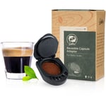 Coocheer - Capsules de café rechargeables pour Dolce Gusto, capsule réutilisable, adaptateur quotidien, conversion, compatible avec Genio,