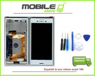 Vitre Tactile + Ecran LCD + Chassis Pour SONY M4 AQUA Blanc + Outils