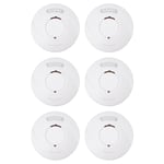 Hispec Wireless Interlink 4 x Smoke and 2 x Heat Alarms Lithium Battery