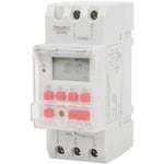 Eosnow Minuterie hebdomadaire 12V DC 30A,interrupteur horaire,contrôle LCD marche-arrêt, avec fonction compte à rebours