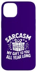 iPhone 14 Plus Sarcasm My Gift to You All Year Long Cute Wrapped Box Funny Case