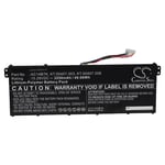 vhbw Batterie compatible avec Acer Swift 3 SF314-55G-511K, SF314-55G-51AQ, SF314-55G-51SC ordinateur portable (3&#8239;250mAh, 15,28V, Li-polymère)