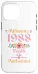 Coque pour iPhone 16 Pro Max 37 ans femme 1988 idée cadeau anniversaire Humour drôle