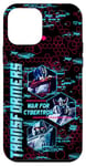 Coque pour iPhone 12 mini Transformers War For Cybertron Hexagon Glitch Portraits