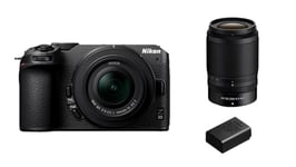 Nikon Z 30 + 16-50mm DX VR + 50-250mm DX VR + EN-EL25a Kit