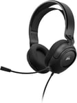 Hs35 V2 Multi-Plateforme Filaire Casque Gaming ¿ Microphone Flexible Et Omnidirectionnel ¿ Connectivité Universelle Jack 3,5 Mm ¿ Pc, Mac, Ps5, Ps4, Xbox, Nintendo Switch, Mobil ¿ Carbone