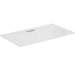 Ideal Standard Receveur de Douche Ultra Flat New Rectangulaire 160 x 90 cm Ultra-plat Hauteur 2,5 cm Acrylique Blanc Brillant T448501