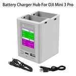 Display Intelligent Charger Two-way Battery Charging Hub For DJI Mini 3 Pro