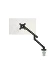 Bakker Elkhuizen Flexible Single mounting kit - adjustable arm with mechanical spring - for Monitor - dark grey 10 kg 17"-35" (for flat screen), 17"-32" (for curved screen) 100 x 100 mm