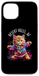 iPhone 13 Desert Hills Arizona Dancing Cat Colorful Cute Kitty Design Case