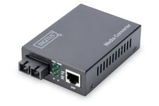 Digitus Dn-82121-1 Verkon Mediamuunnin 1000 Mbit/s 1310 Nm Yksittäistila Musta