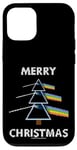 iPhone 12/12 Pro Pink Floyd The Dark Side of the Moon Prism Christmas Tree Case