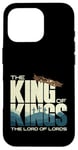 iPhone 16 Pro Jesus is the King of Kings Crucifixion Cross Crown Gospel Case