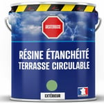 Arcane Industries - tanchéité Terrasse : Peinture Sol Extérieur arcaterrasse Produit Imperméable - 2.5 l Vert Provence