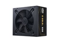 Cooler Master G Gold 650 V2, 650 W, 100 - 240 V, 50/60 Hz, 5 - 10 A, Aktiv, 120 W