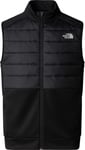 The North Face Men's Reaxion Hybrid Vest TNF Black/Asphalt Grey, L