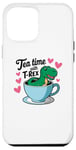 iPhone 12 Pro Max Tea Rex T-Rex Funny Tee For Tea Lovers Drinkers And Dinosaur Case