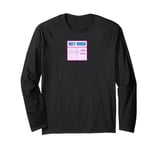 The Pill Song and Surprize Record Cover Long Sleeve T-Shirt