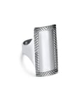 Jane Koenig Impression Armour Ring Silver