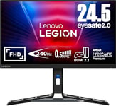 Lenovo Legion R25f-30 24 inch Gaming Monitor | FHD, 1080p, 240Hz, VA, 0.5ms, HDMI, DP | AMD Freesync Premium | PS5, Xbox, PC screen