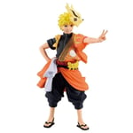 Banpresto Naruto Shippuden Naruto Uzumaki Animation 20th Anniversary Costume