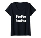 Womens PEEPEEPOOPOO PEEPEE POOPOO PEE PEE POO POO V-Neck T-Shirt