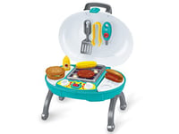 Teorema 67060 - Barbecue refermable pour enfants avec fonctions réelles et accessoires