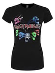 Iron Maiden Women's Legacy of The Beast Live Album T-Shirt Black