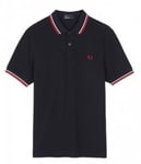 Fred Perry FRED PERRY Slim Fit Twin Tipped Shirt (L)