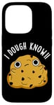 Coque pour iPhone 14 Pro Jeu de mots « I Dough Know Funny Food »