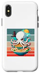 iPhone X/XS Octopus Ramen Japanese food pagoda playful cute Sea bowl Case