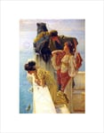 Wee Blue Coo Lawrence Alma Tadema Good Vantage Point Old Master Wall Art Print