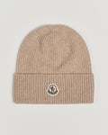 Moncler Cashmere Beanie Beige