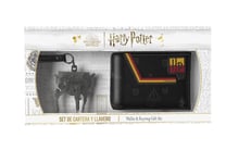 Harry Potter - Box Premium - Portefeuille + Porte-Clés En Métal- 2 Pc