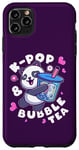 Coque pour iPhone 11 Pro Max Panda, K-Pop & Bubble Tea, Musique coréenne, Mignon et