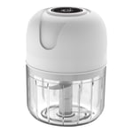 Ustensile de préparation,Hachoir à ail électrique sans fil pour bébé,Mini mixeur pour aliments,puissant,pour Ga- 250ML[C6375]