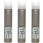 3X Wella EIMI Absolute Set Laque De Finition Ultra Forte Pour Styles - 300ml