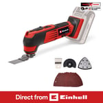 Einhell Cordless Multi Tool 18V With Accessories TE-MG 18/1 Li BODY ONLY