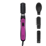 ELISON Brosse électrique lissante 4 accessoires brosse à air chaud et froid t...