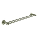 GROHE Essentials – Barre de Support pour Serviette Double 600 mm Brushed Nickel