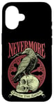 Coque pour iPhone 16 Nevermore Quoth The Raven Gothic Edgar Allan Poe